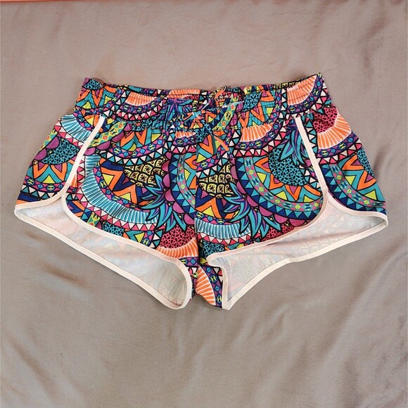 Juniors No Boundaries Tropical Print Shorts Size 7-9 - Picture 1 of 5